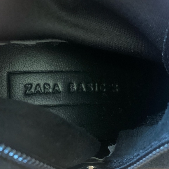 Zara basic NWT over the knee boots. Black euro 35 USA 4.5/5 women’s gold trim - Picture 14 of 15